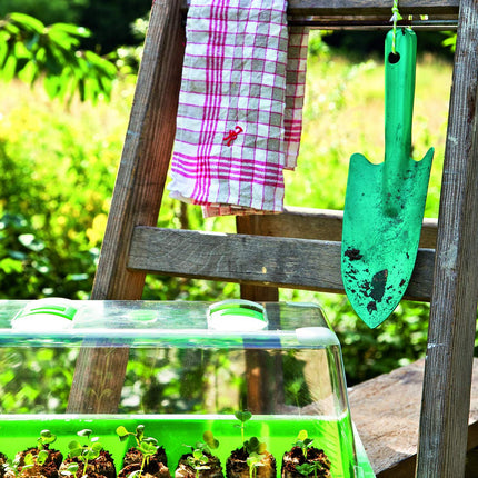 Romberg Greenhouse M (recesses for expansion tablets, water gutters, hood with ventilation holes and slider) 10294117