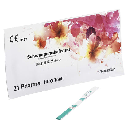 20x Z1 Pharma® Pregnancy Test 4th Generation - Early Test Sensitivity 10 miu/ml