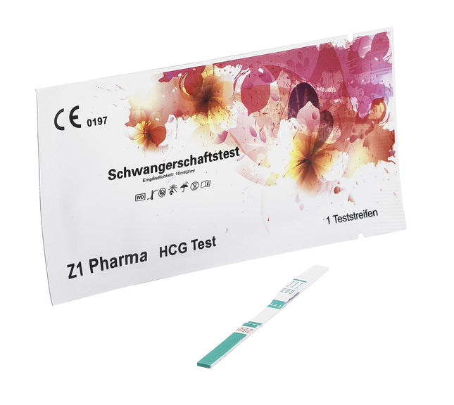 20x Z1 Pharma® Pregnancy Test 4th Generation - Early Test Sensitivity 10 miu/ml