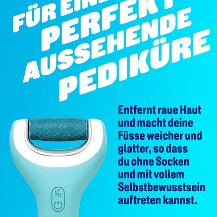 Scholl Velvet Smooth Electric Callus Remover Pro – For callus removal on wet and dry feet – Rechargeable – 1 device + charging station (1 pack)