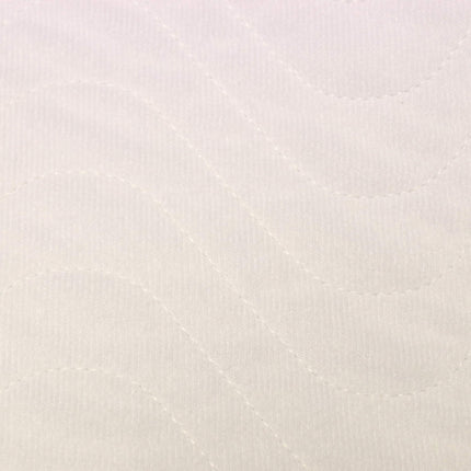 Set of 2 incontinence pads, washable pad, bed insert, wetness protection, bed pad, waterproof mattress pad, white (75 x 90 cm)