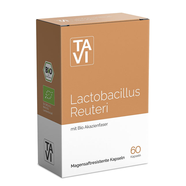 Lactobacillus Reuteri | Organic | Capsules | Live lyophilized bacteria