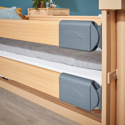 Burmeier Dali Standard nursing bed with wooden side rails
