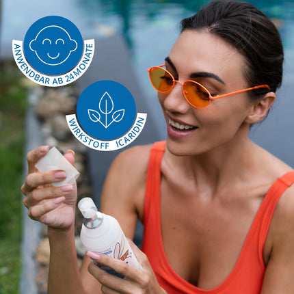 Moskinto 75 ml mosquito spray, mosquito repellent, outdoor mosquito repellent, alternative to mosquito trap, mosquito coil, mosquito lamp and mosquito plug, anti-mosquito
