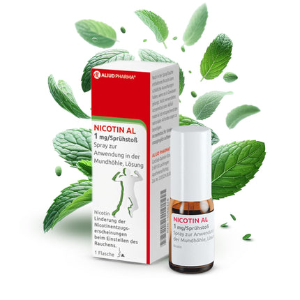 ALIUD PHARMA Nicotin AL 1 mg/spray spray for oral use: solution against cravings