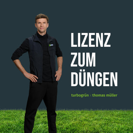 Turbogreen lawn fertilizer spring 20kg, healthy lawn, displaces moss, ideal for spring and summer, suitable for spreader, low-dust granules, lawn fertilizer