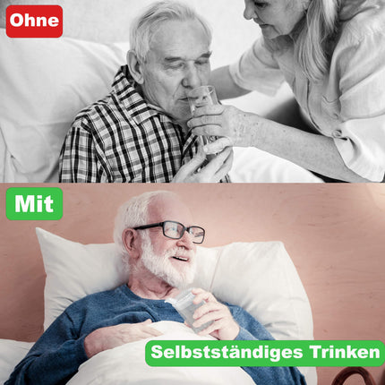 3x sippy cups with lids 250ml Transparent sippy cup seniors set of 3 cups with 3 lids (2 with opening 12 x 10 mm and 1 with opening 4 x 4 mm) drinking cup with lid - drinking cup baby