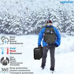 LEKUFEE Waterproof Carrying Case for DJI Mavic 3 Pro/Mavic 3 Classic/DJI Mavic 3/Cinema/Combo/DJI RC Pro/DJI RC/RC N1/Goggles 2/Integra/DJI RC Motion 2 and Accessories (Protective Case Only)