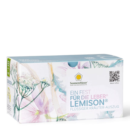 SonnenMoor Lemison 8 x 100 ml - a feast for the liver - liquid herbal extract for oral use