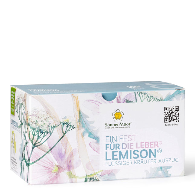 SonnenMoor Lemison 8 x 100 ml - a feast for the liver - liquid herbal extract for oral use