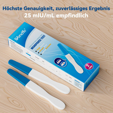 Wondfo Menopause Test 2x FSH Menopause Test Urine Fertility Test