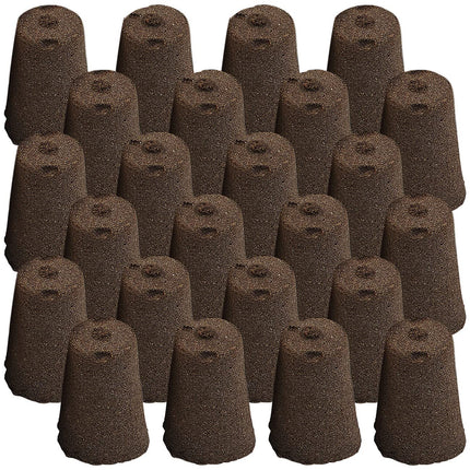 Carlo Milano Accessories for Growing Sponges: Replacement Sponges for Hydroponic Growing System HAS-001, 24-Pack (LED Plant Lamp, Growing Pots, Garden Irrigation)