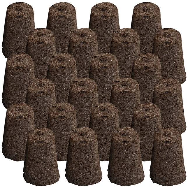Carlo Milano Accessories for Growing Sponges: Replacement Sponges for Hydroponic Growing System HAS-001, 24-Pack (LED Plant Lamp, Growing Pots, Garden Irrigation)