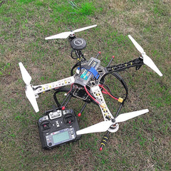 Drfeify RC Drone Frame Kit, Plastic Fiberglass X-Structure Drone Frame Kit Playing Accessories for 4-Axis Drones Musical Instrument Accessories