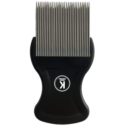 K-Pro lice comb, dust and flea comb, 3 sets made of metal and plastic, nit comb, fine