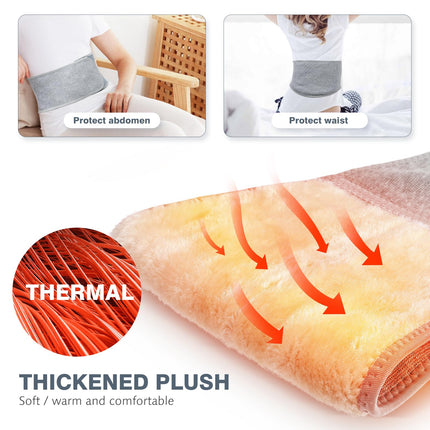 Healifty Kidney Warmer Kidney Protector Back Warmer Heat Belt Elastic Abdomen Waist Support Size M
