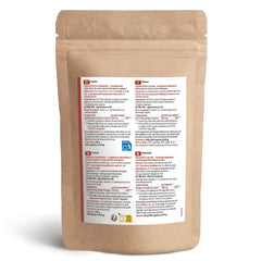 Rosehip Capsules Organic Refill Pack 400 pieces | Fine rosehip powder in capsule form | Organic quality | Over 66 daily doses | Vegan capsule shell | From Achterhof