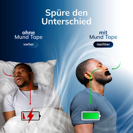 Behale - 30x Mouth Tapes Against Snoring - Mouth Tape for Sleeping I Anti Snoring Support I Snoring Stopper with Strength for Bearded Men I Mouth Tape for Sleeping