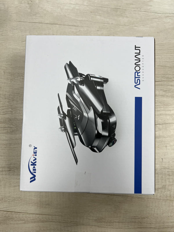 Wipkviey T26 RC Drone: 1080P FPV Camera + 3D Flip - Foldable with Headless Mode, Gravity Sensor &amp; 26-30 Min. Flight (2 Batteries)