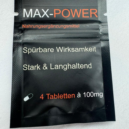 Max-Power Women's Potency Enhancer, Libido Booster, Increased Desire, Long-lasting Arousal and Maximum Intense Arousal