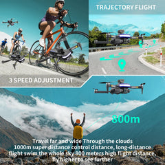 OBEST Mini Drone with 4K Camera, RC Foldable WIFI Drone, 2 Batteries, 360° Obstacle Avoidance, Automatic Return, Headless Mode, RC Quadcopter, Kids Adults Toys and Gifts