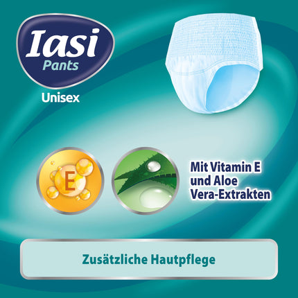 IASI Unisex High Protection Pants, 10 Disposable Pants Size XXL, EXTRA Absorbency, 10 Pieces