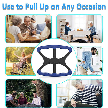 Alomejor Lifting Standing Aid, Portable, Robust, Medical Support with Non-Slip Handle, 420 Lbs Load Capacity for Elderly, Disabled Patients