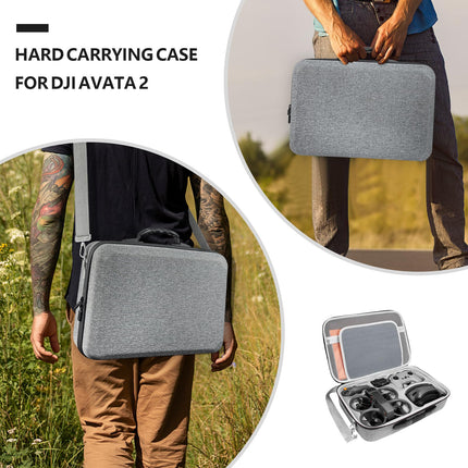 FPVtosky Avata 2 Case for DJI Avata 2 Accessories, Hard Case for DJI Avata 2 Fly More Combo for DJI Goggles 3/RC Motion 3/FPV Remote Controller 3, Battery Charging Station, Avata 2 Accessories