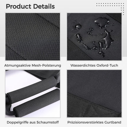 Transfer belt for patients and seniors, transfer belt for patient lifts 31.5 x 11.8 in, mesh padded Oxford fabric transfer belt, double handle transfer belt for assistance in moving out of bed