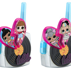 LOL Surprise! LL-207 LOL Surprise Remix OMG Walkie-Talkies, 2-Way Handheld Radios, Long Range, Static, Kids, Top Toys for Boys &amp; Girls Ages 3 and Up, Outdoor Games Adventures
