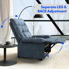 FLEXISPOT Recliner Chair, Riser Chair with 3 Motors, Electric Sleeper Chair in the Bedroom, Recliner Chair with Stand-Up Aid, Senior Chair in the Living Room (Gray)