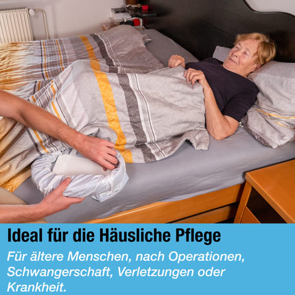 Tilcare Toilet Liners with Super Absorbent Liners 50 Pack - For Bedpans, Portable Toilets and Commode Chairs - Bucket Liners for Hospital &amp; Home - Absorbs up to 1000ml