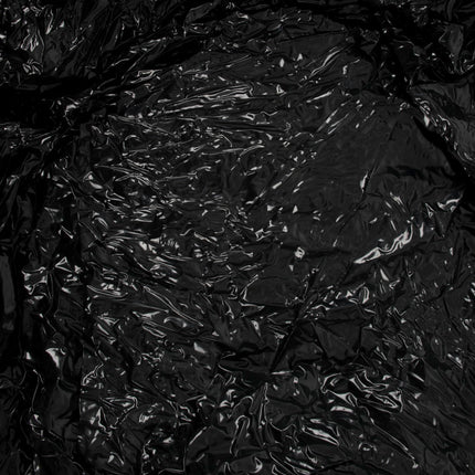 Fetish Collection PVC fitted sheet - shiny vinyl bed sheet for women and men, wet look, wet games in bed, black