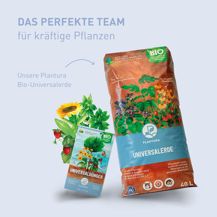 Plantura organic universal fertilizer with long-lasting effect, for all plants, animal-free &amp; organic, 1.5 kg