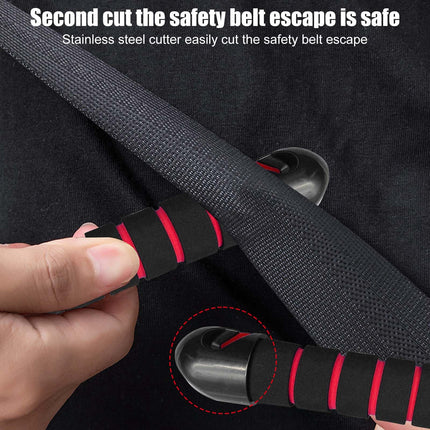 2 pieces mobility aid for car, entry aid, exit aid, grab handle, car belt cutter and window breaker, door handle for the elderly, car handle, ideal for seniors and disabled people