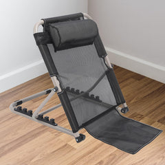 ZJchao Adjustable Lifting Bed Backrest, 6 Gears Adjustable Lifting Bed Backrest Foldable Bed Backrest with Pillow Book Pillow Reading Pillow Seating Aid for Seniors Patient Care