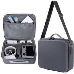 Bag for DJI Flip – Protective hard-shell carrying case with storage pocket for DJI Flip Fly More Combo, plenty of storage space to fit all DJI Flip drone accessories