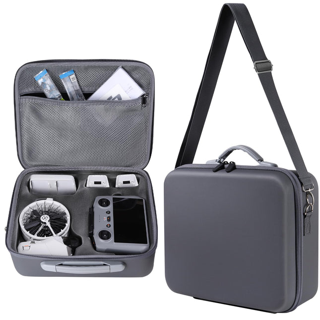 Bag for DJI Flip – Protective hard-shell carrying case with storage pocket for DJI Flip Fly More Combo, plenty of storage space to fit all DJI Flip drone accessories