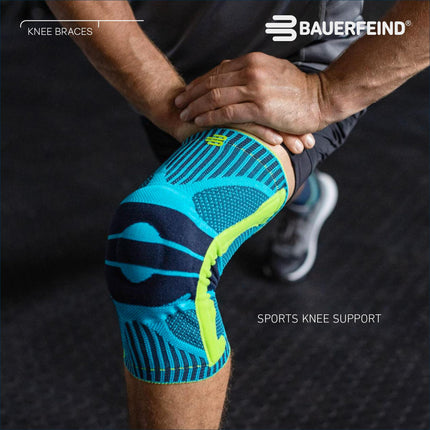 BAUERFEIND knee support “Knee Support” with silicone ring, can be worn on the right or left side
