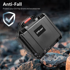 FPVtosky Case for DJI Flip with RC-N3, Waterproof, Portable Bag for DJI Flip with RC N3 Remote Control, 3 Batteries and More Accessories