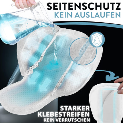 Harmony Care® Men SUPER absorbent incontinence pads for men with mild to moderate bladder weakness - discreet pads for men with incontinence - 20 pieces