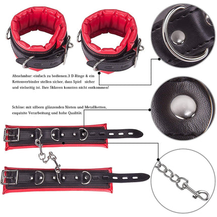 Xocity Sm handcuffs handcuffs BDSM Fetish Sex toy Bondage Set For Restraints sex Fetish Sex toys for couples Extreme
