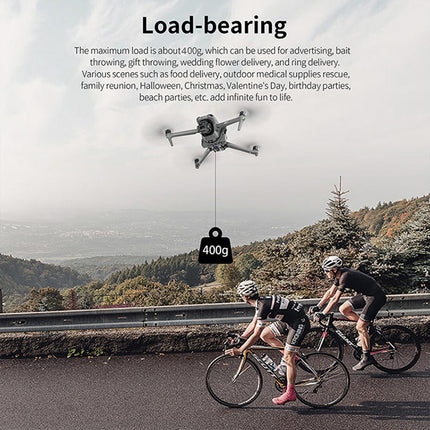 LICHIFIT Drone Airdrop System with 1/4 Screw Hole Interface for DJI Air 3 Photosensitive Thrower Transport Delivery Payload Release Dropping Device