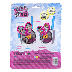 LOL Surprise! LL-207 LOL Surprise Remix OMG Walkie-Talkies, 2-Way Handheld Radios, Long Range, Static, Kids, Top Toys for Boys &amp; Girls Ages 3 and Up, Outdoor Games Adventures