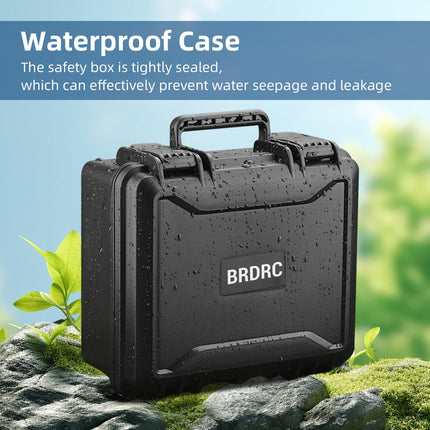 BRDRC Neo Case Bag Waterproof Hard Shell Travel Hard Case for DJI NEO Fly More Combo RC-N3 Battery Charging Hub Accessories