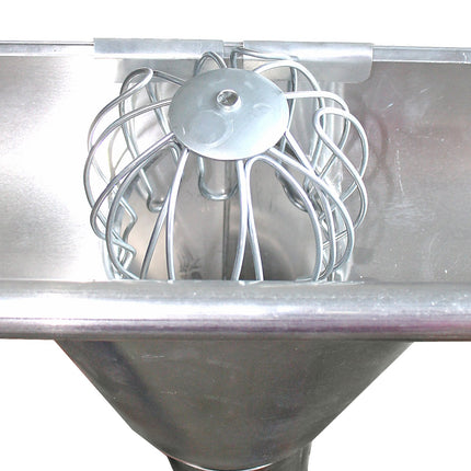 Sarei leaf catcher galvanized DN 80 - Leaf catcher to keep the downpipe clear - Leaf catcher sieve protects against unwanted blockages, silver (pack of 3)