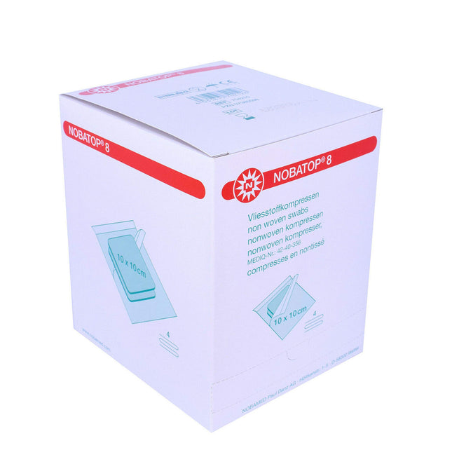 Noba dressings 8 compresses 10x10 cm sterile, 50 x 2 pieces