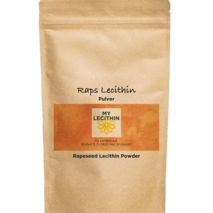 Rapeseed Lecithin Powder 1000g | Pure Lecithin | GMO-free | Quality from Germany | Vegan