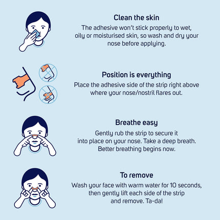 Breathe Right Nasal Strips Original Large 30s, Instantly Relieves Nasal Congestion, Helps Reduce Snoring, Drug-Free, Snoring Relief for Men and Women, 30 Count (1 Count)