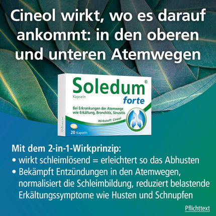 SOLEDUM capsules forte 200 mg 50 pcs